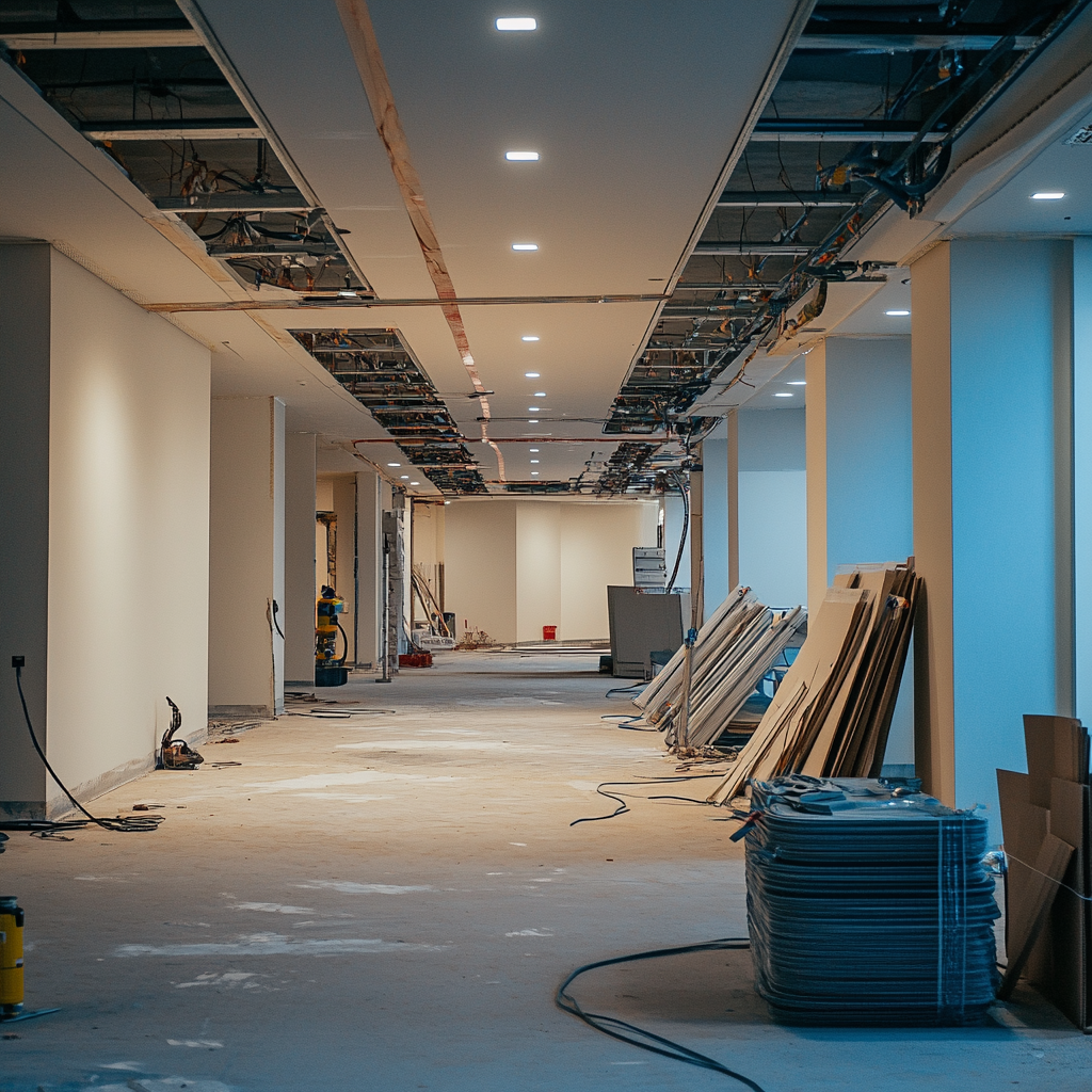 Commercial electrical installation